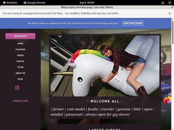 Working Riley Luvyna Login