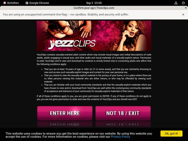 Yezzclips.com Free Trial Memberships