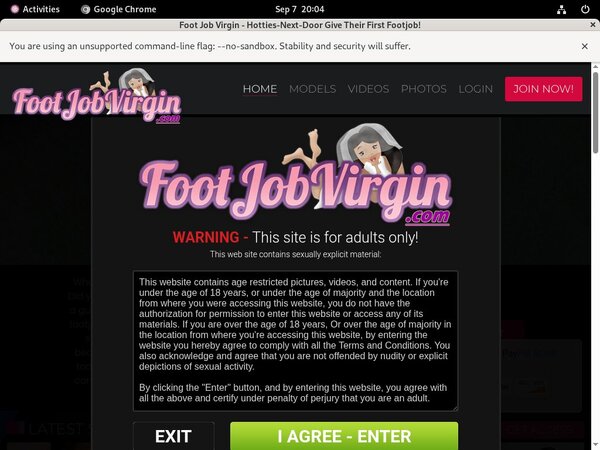 Footjobvirgin.com Bypass