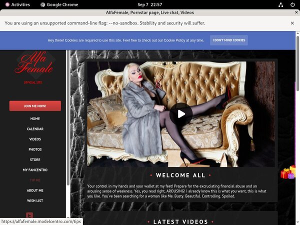 Free Trial On Alfafemale
