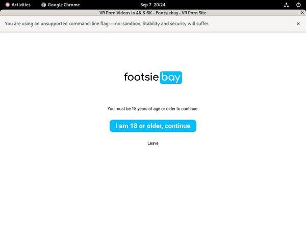 Footsiebay.com Discount Porno