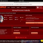 Moneyprincess Isabell With Bank Account