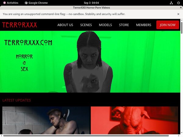 Terrorxxx.com New Account