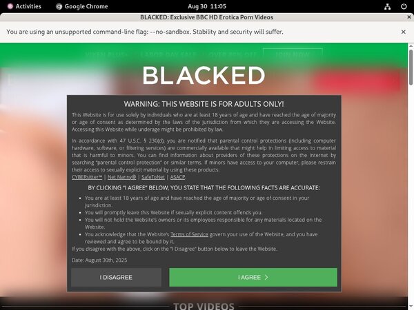 Contas Premium Blacked